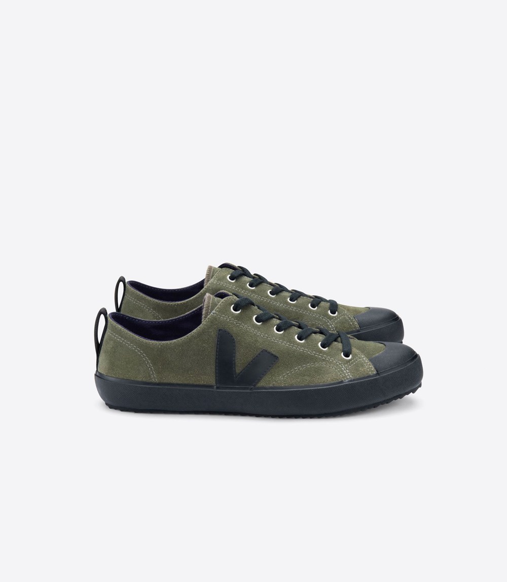 Veja Sneakers Dam - Nova Suede - Olivgröna/Nigga - 863471-PRL